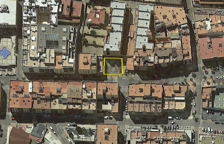 Urban plot of land
