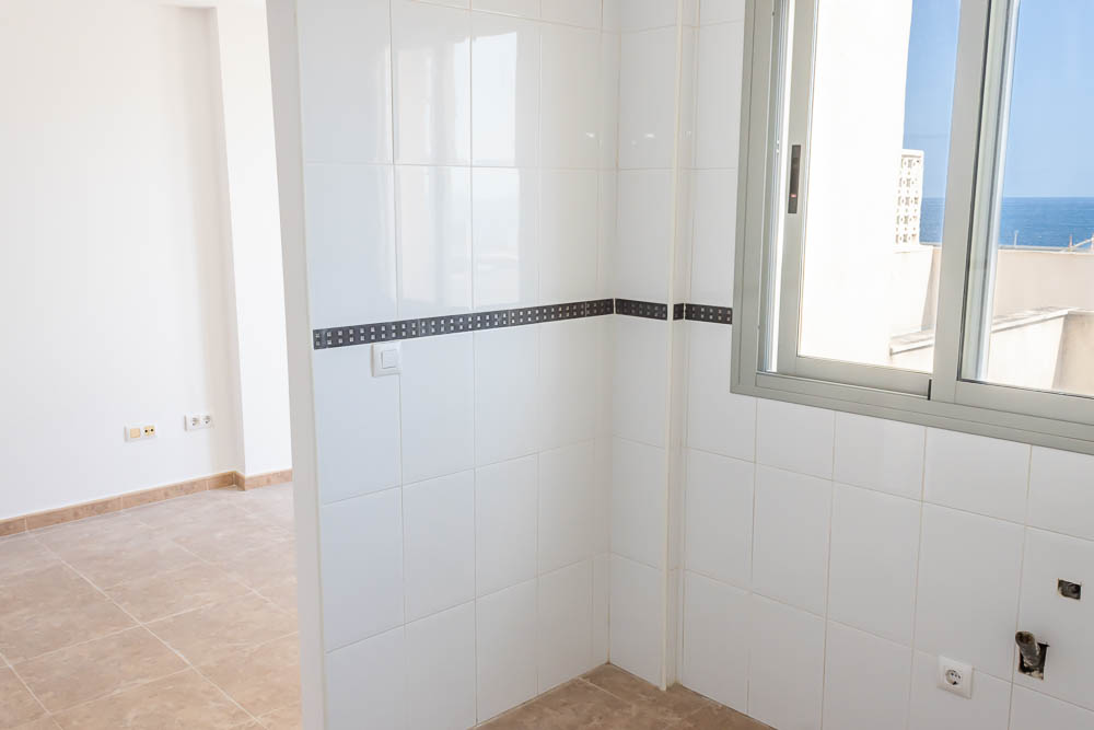 Ático exclusivo con terraza panorámica y vistas al mar en Garrucha