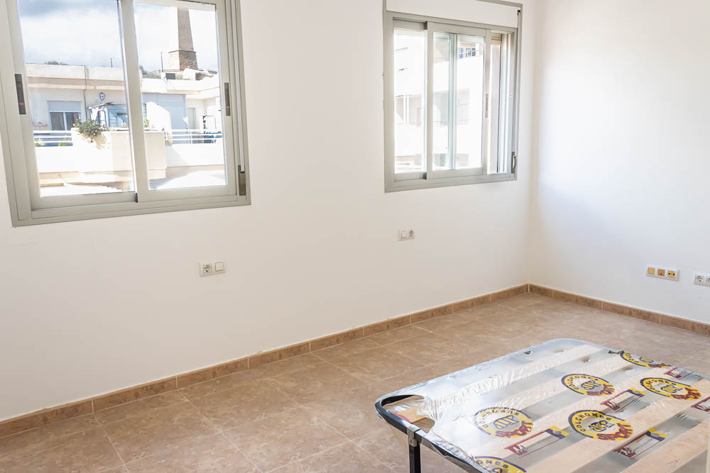 Ático exclusivo con terraza panorámica y vistas al mar en Garrucha