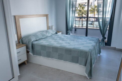 Dormitorio principal amueblado en Garrucha