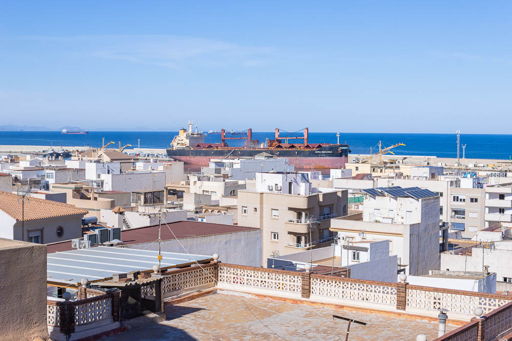 Spectacular Furnished Penthouse with Private Solarium and Sea Views in Garrucha