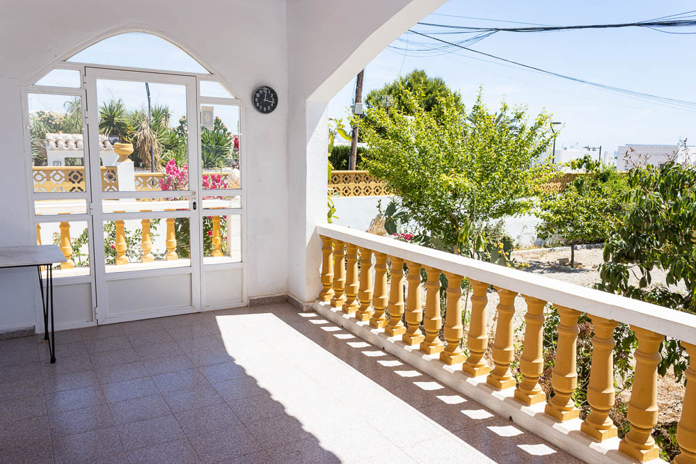 Spectacular Andalusian-Style Semi-Detached Villa with Sea Views in El Palmeral, Mojacar