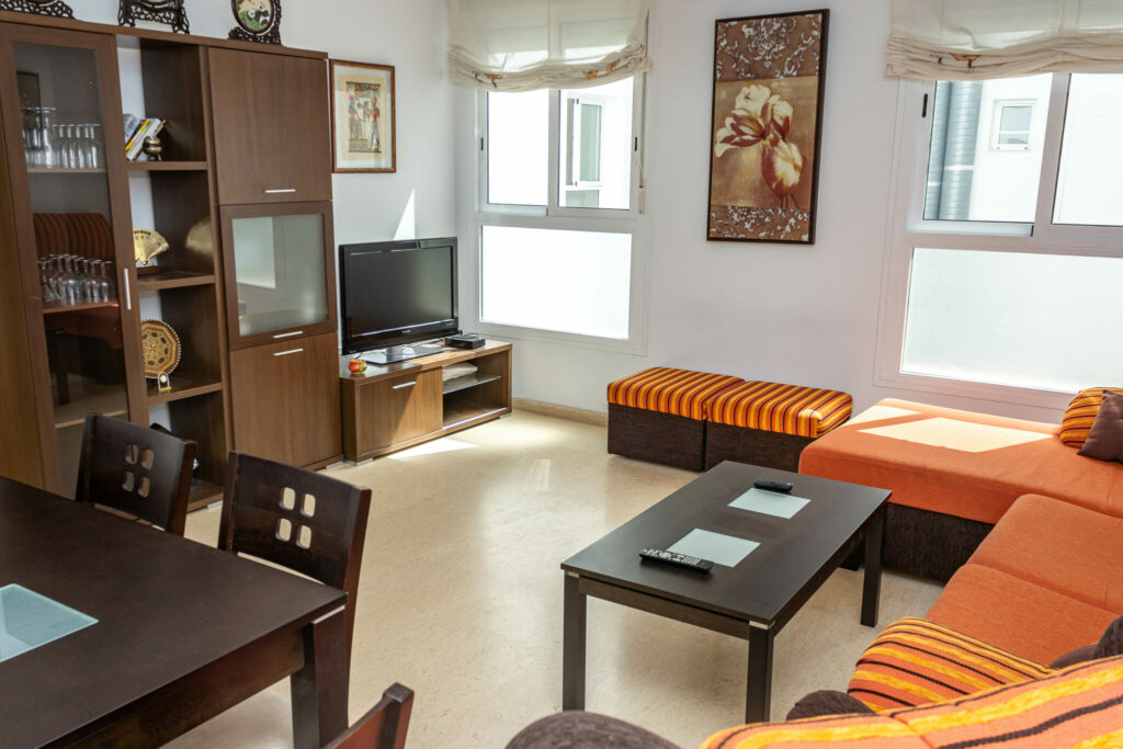 2-bedroom apartment in the heart of Garrucha, 210 m from the sea